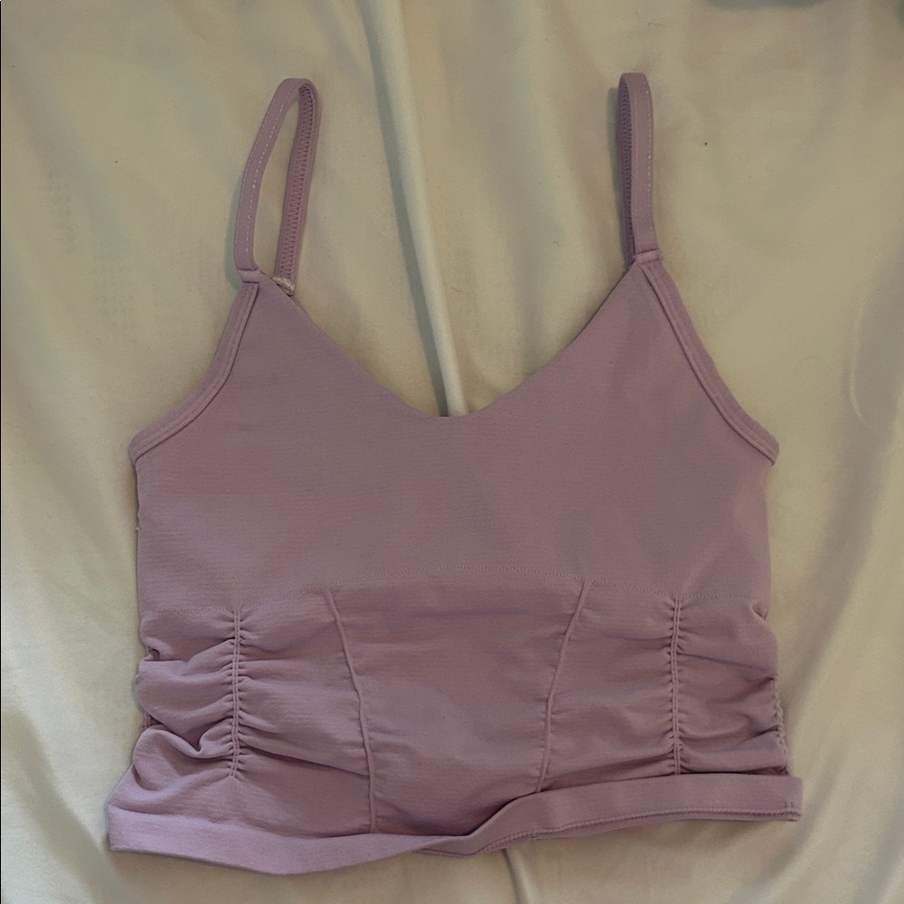 Free People Movement Good Karma Ruched Tank